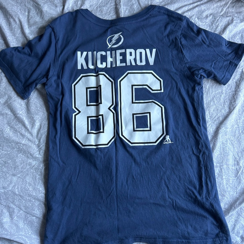 Tampa Bay Lightning Kucherov T-Shirt Jersey